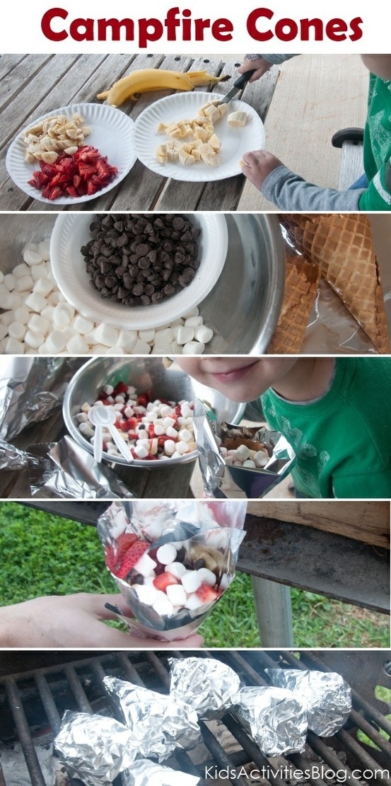 Make campfire cones