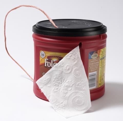 Protect your toilet paper Photo (C) http://arsspiritus.com/19-ingeniously-mind-blowing-camping-ideas/