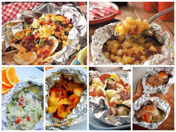 Seriously, guys, you can cook virtually anything in foil