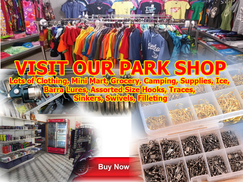 Buy Now From Park Shop karumba Point Sunset Caravan Park