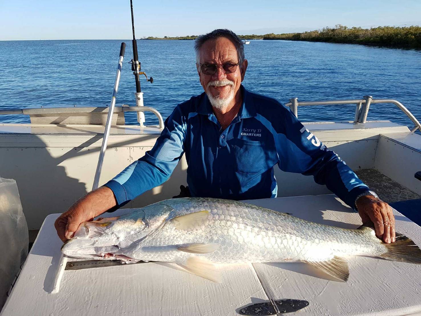 Paul the Captain of Kery D. Great big Barra and a great guy.